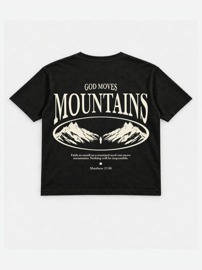 God Moves Mountains Tee