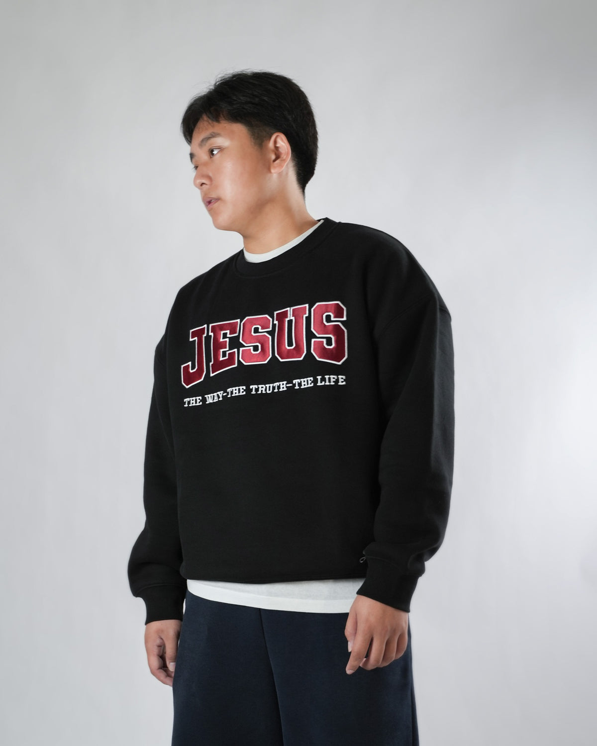 jesus crewneck front