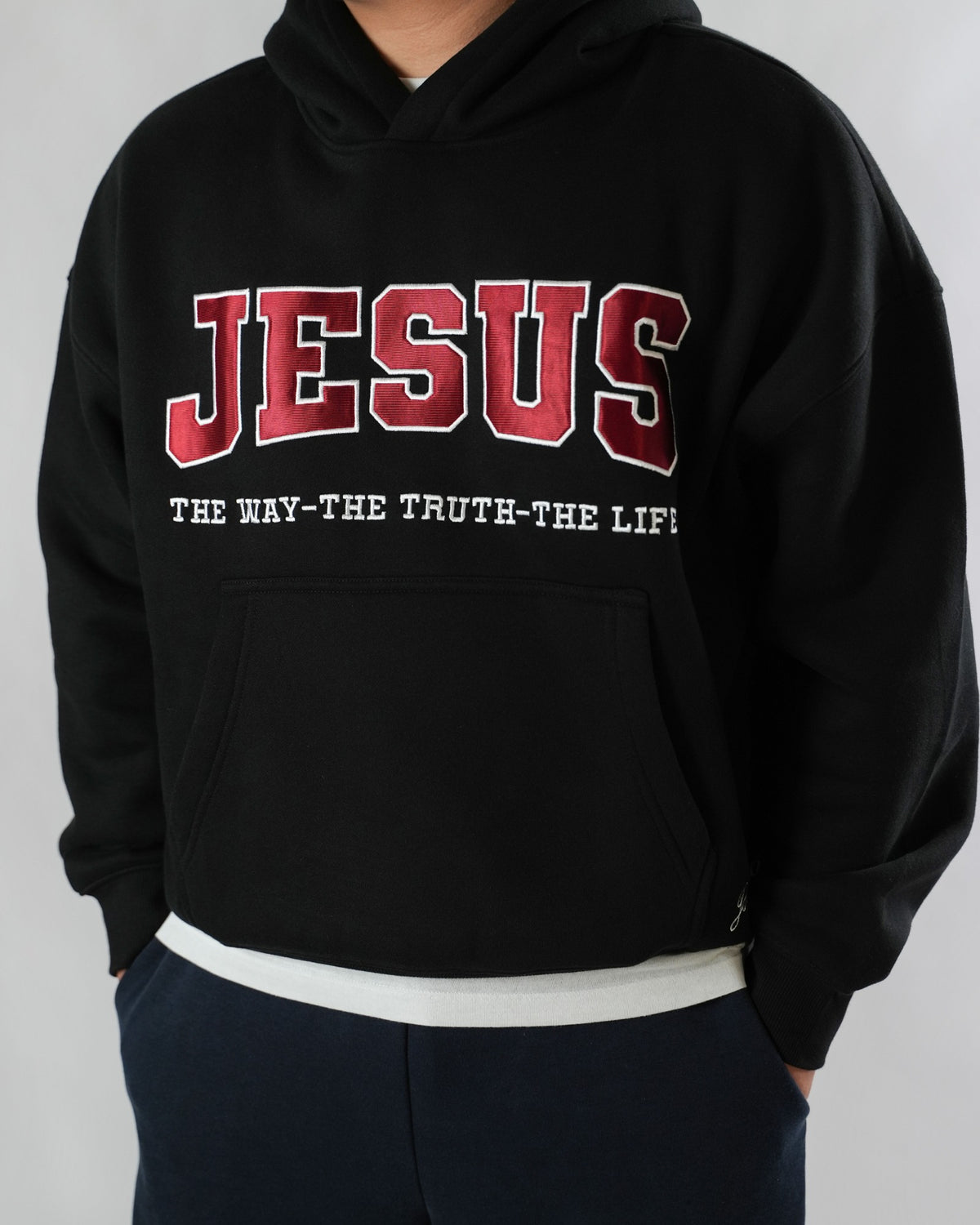 jesus hoodie front